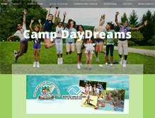 Tablet Screenshot of campdaydreams.org
